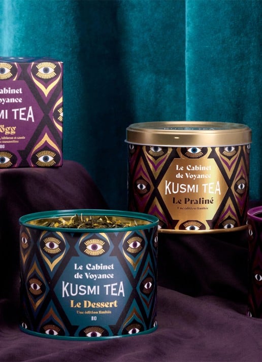 Kusmi Tea Le Dessert theezakjes 36 gram 20 stuks - achterkant undefined