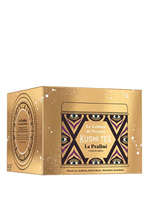 Kusmi Tea Le Praline losse thee in blik 95 gram - achterkant 2 undefined