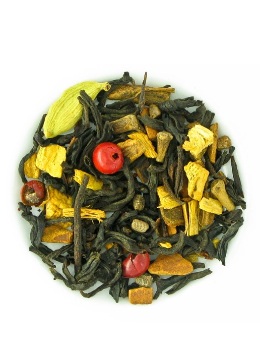 Kusmi Tea Sweet Love losse thee 125 gram - voorkant 2 roze