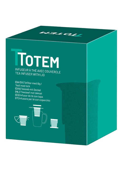 Kusmi Tea T.Totem thee-infuser - detail zilver