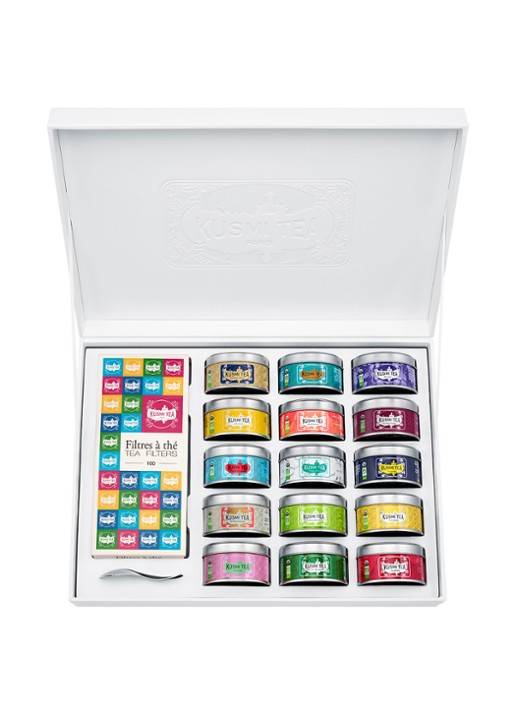 Kusmi Tea The Collection Gift Box losse theeset 15 x 20 gram - voorkant undefined