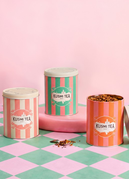 Kusmi Tea Theedoos 300 gram - voorkant 2 groen