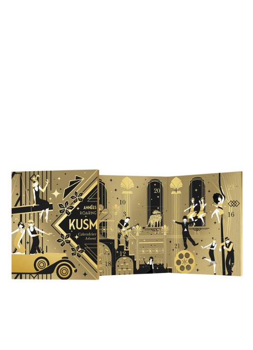 Kusmi Tea Tsarevna biologische thee adventskalender in Roaring Twenties editie 24 stuks - detail 4 goud