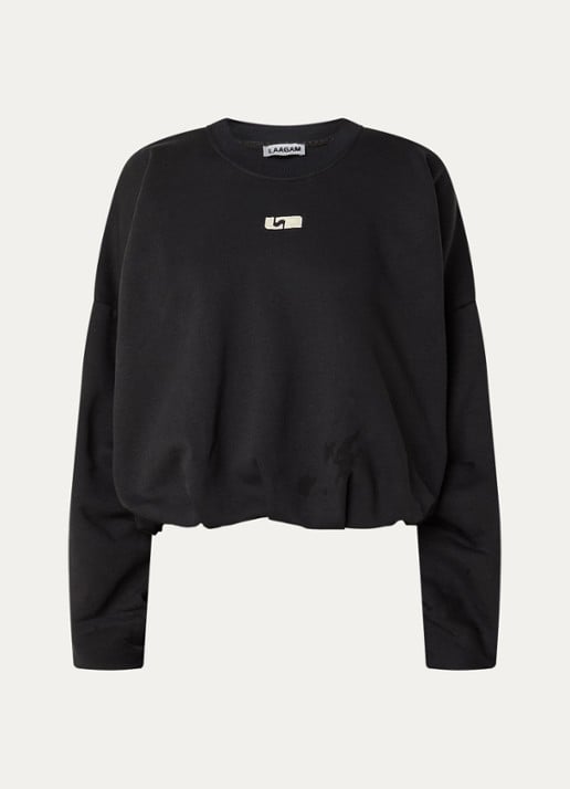 Laagam Kelly sweater met logoborduring