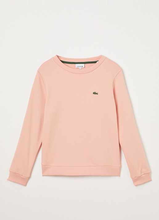 Lacoste French Terry sweater met logo