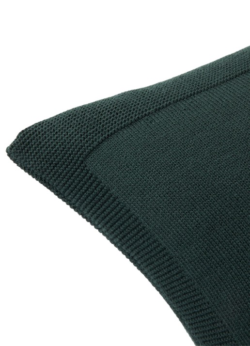 Lacoste L Blason sierkussenhoes 45 x 45 cm - detail 3 bronsgroen
