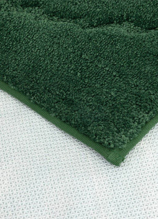 Lacoste L Héritage badmat 50 x 80 cm - voorkant 2 groen