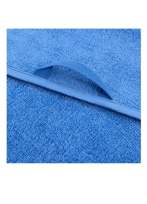 Lacoste L Lecroco badhanddoek - 600 gr/m2 - 50 x 100 cm - detail 4 blauw
