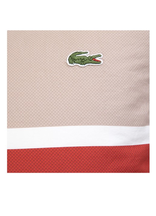 Lacoste L Luz kussensloop van katoensatijn 300 TC  - detail 5 multicolor