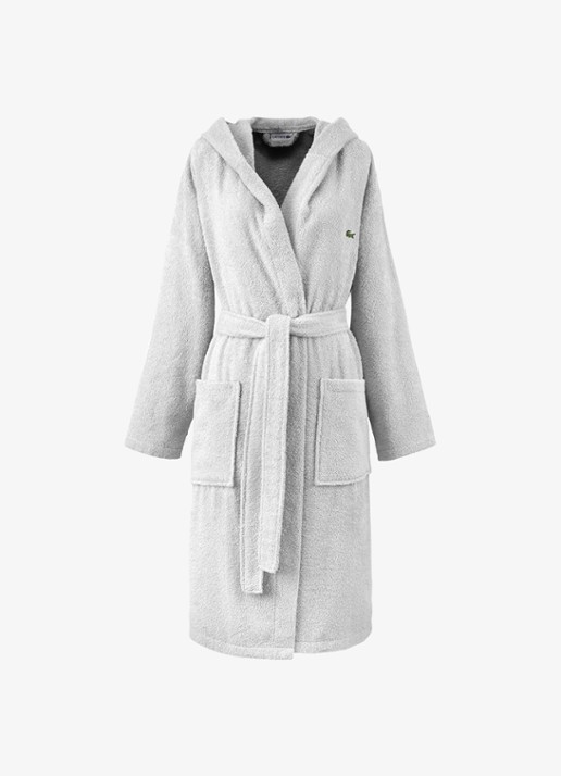Lacoste L Open badjas van katoen - unisex