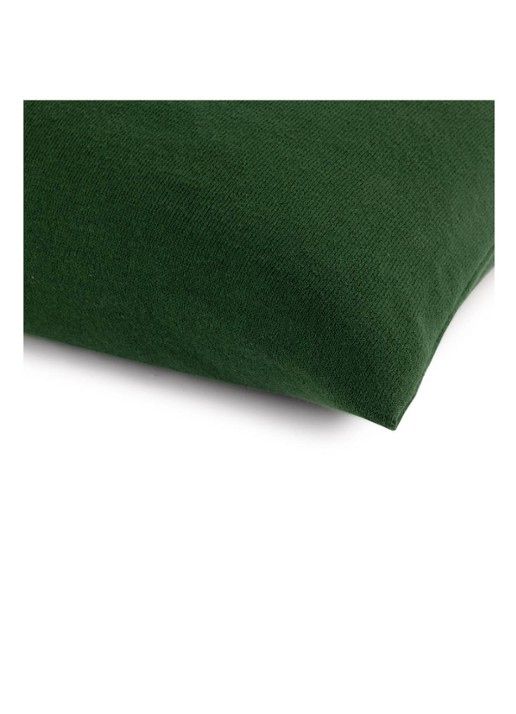 Lacoste L Reflet sierkussenhoes 45 x 45 cm - detail 4 bronsgroen