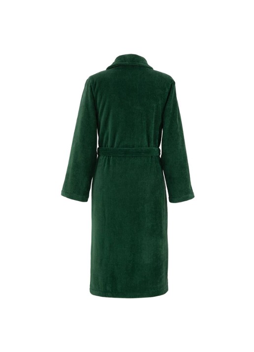 Lacoste L Rene badjas - unisex - achterkant 3 bronsgroen