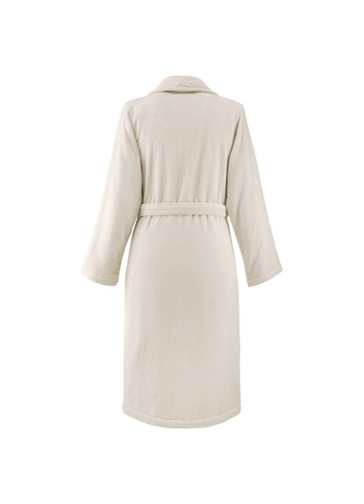 Lacoste L Rene badjas - unisex - achterkant 2 creme