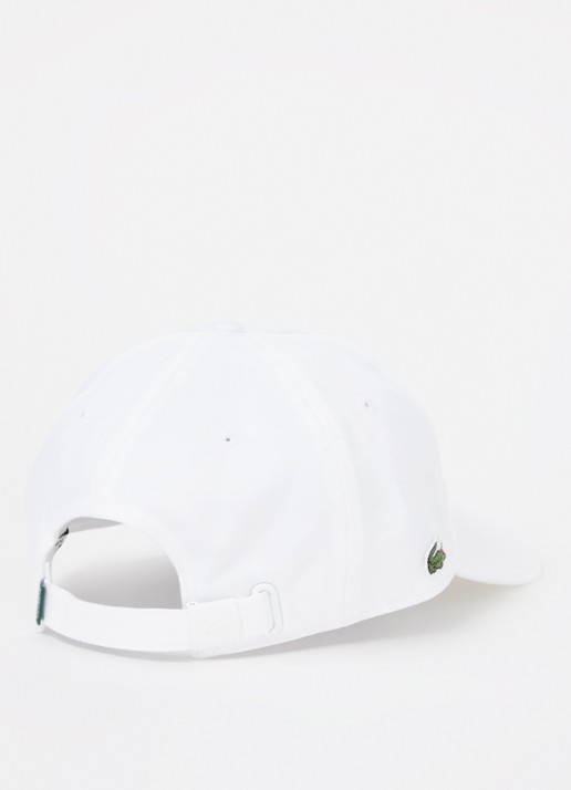 Lacoste Pet met logo - detail 2 wit