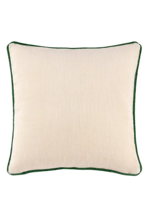 Lacoste Sierkussen 45 x 45 cm - voorkant 4 ivoor