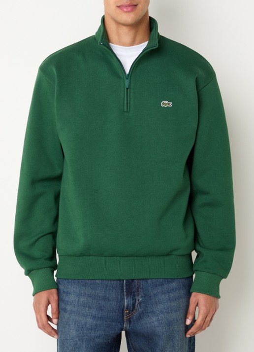 Lacoste Trui met halve rits