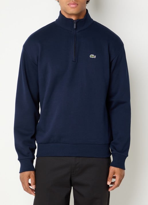 Lacoste Trui met halve rits