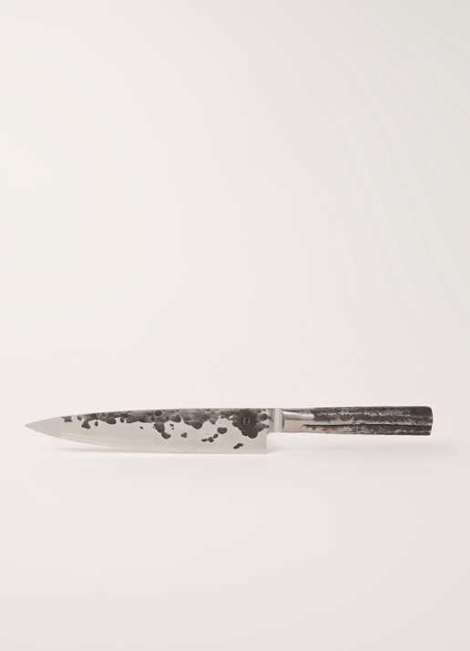 Laguiole Style de Vie Intense koksmes 20,5 cm - voorkant 2 zilver