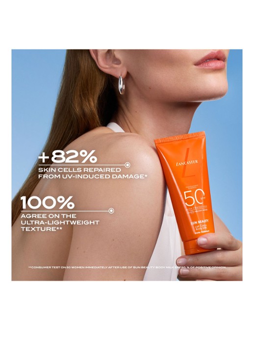 Lancaster Sun Beauty Body Milk SPF 50 - zonnebrand - detail 4 undefined