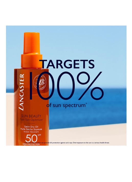 Lancaster Sun Beauty Fast Tan Optimizer Satin Dry Oil SPF 50 - zonneolie  - detail 6 undefined