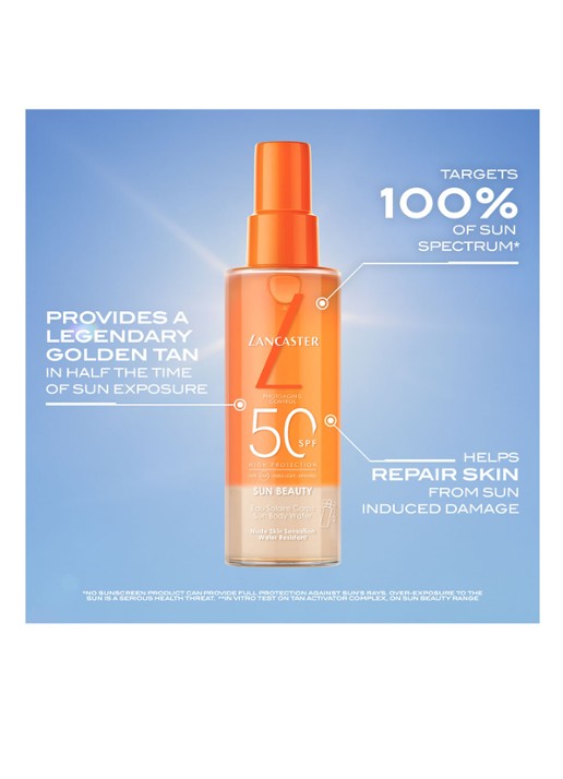 Lancaster Sun Beauty Sun Body Water SPF 30 - zonnebrand - detail 3 undefined