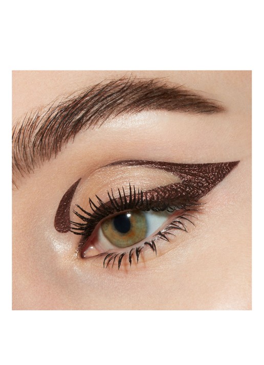 Lancôme Artliner - vloeibare eyeliner - voorkant 2 03 - brown metallic