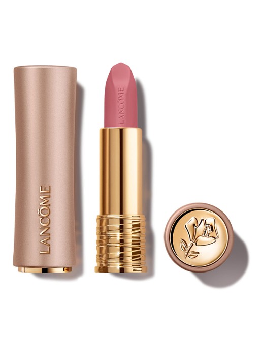 Lancôme L'Absolu Rouge Intimatte Lippenstift - voorkant 6 320 hush hush