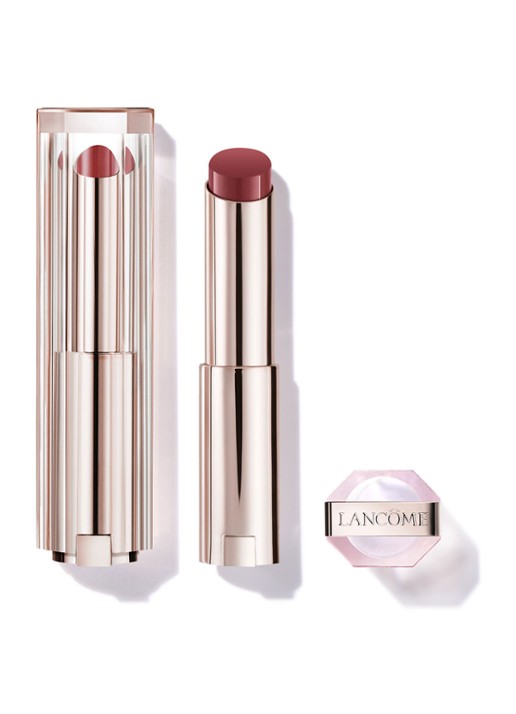 Lancôme Lip Idôle Squalane-12 Butterglow™ - getinte lipbalsem - voorkant 50 sheiks rosy nude