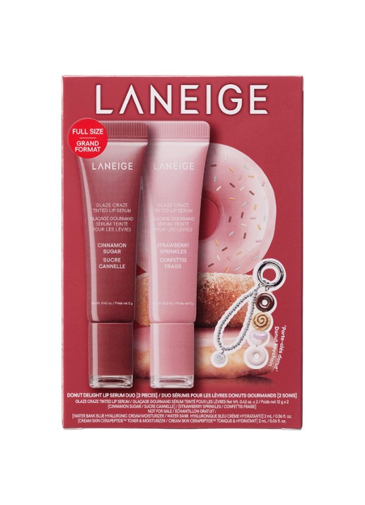 Laneige Donut Delight Lip Serum Duo - make-up set