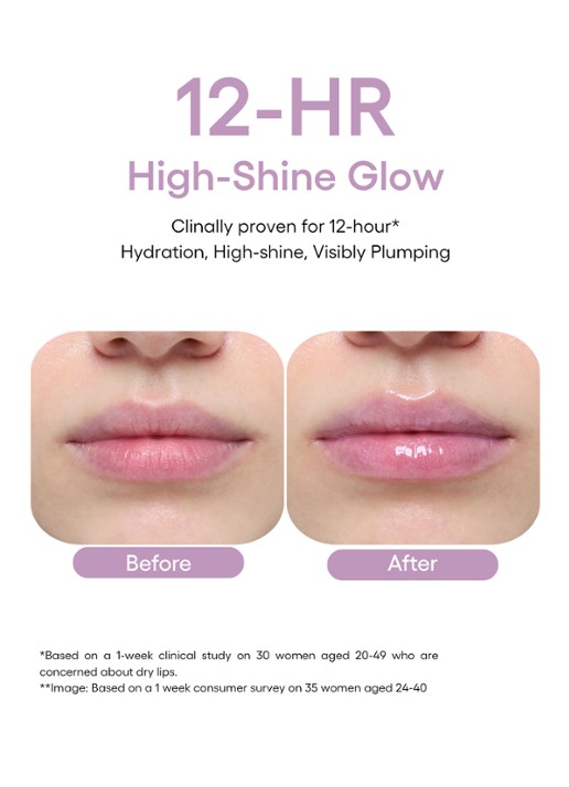 Laneige Glaze Craze Tinted Lip Serum - lipbalsem - detail 3 lavender frosting