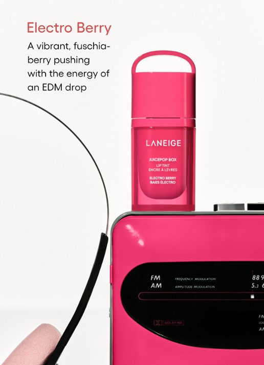 Laneige Juice Pop Box - Lip Tint - detail 6 electro berry