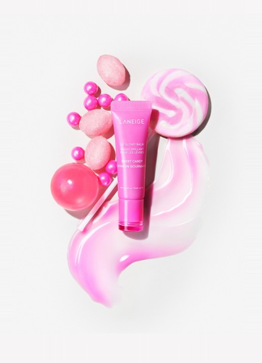 Laneige Lip Glowy Balm - lipbalsem - detail 5 sweet candy