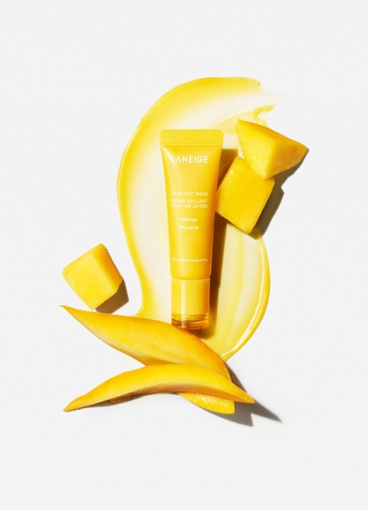 Laneige Lip Glowy Balm - lipbalsem - detail 3 mango