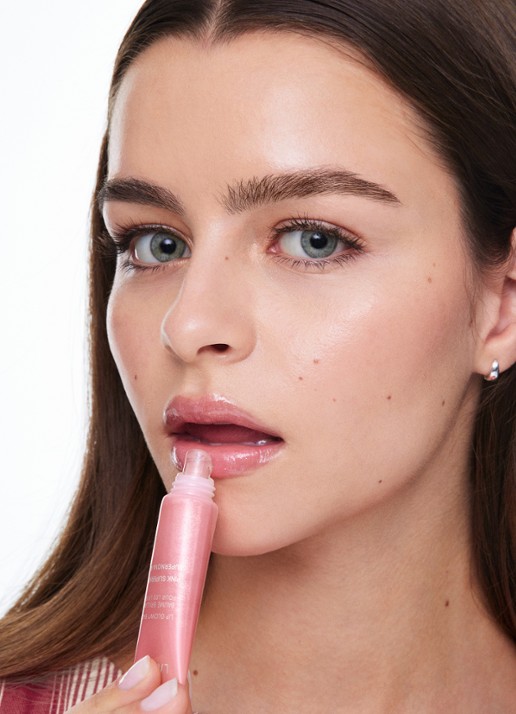 Laneige Lip Glowy Balm Milkyway - Limited Edition lipbalsem - detail 4 pink supernova
