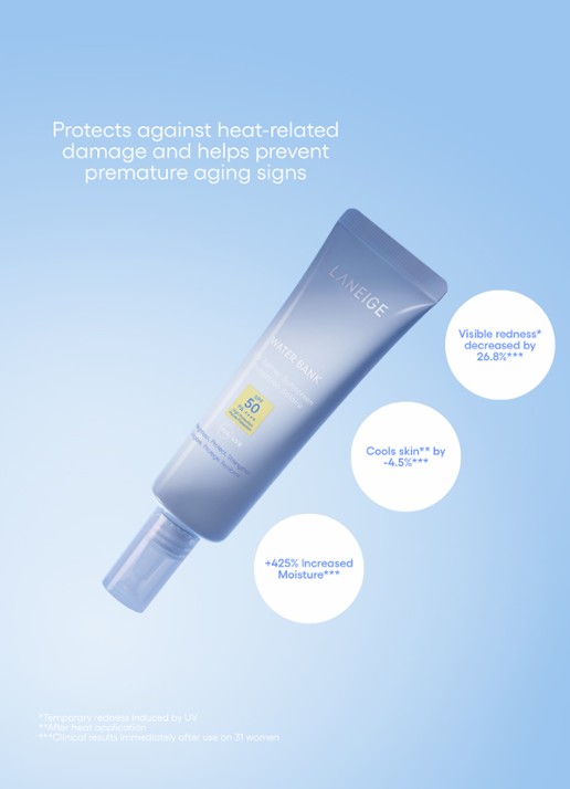 Laneige Water Bank UV Sunscreen SPF50+  - zonnebrand voor het gezicht - detail 4 undefined