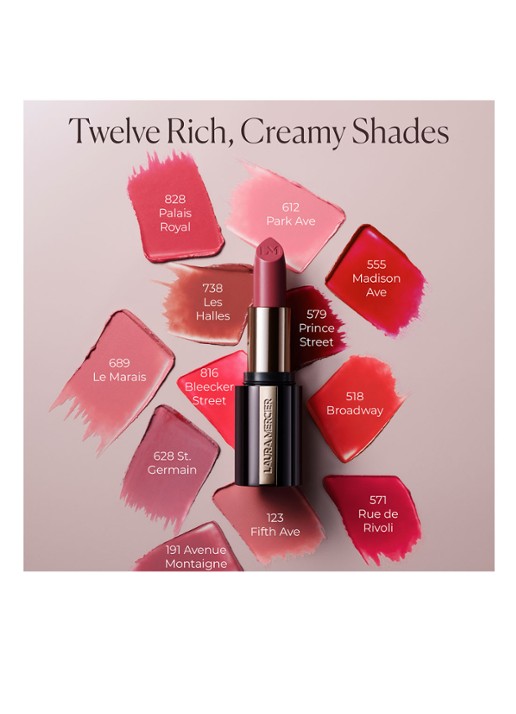 Laura Mercier Caviar Hydra-Crème Lipstick - navulbare lipstick - detail 8 555 madison ave