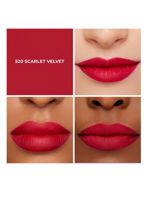 Laura Mercier Caviar Smoothing Matte Lipstick Refill - navulling - detail 4 520 scarlet velvet 