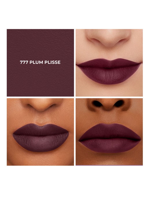 Laura Mercier Caviar Smoothing Matte Lipstick Refill - navulling - detail 4 777 plum plisse 