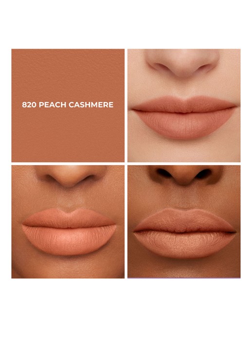 Laura Mercier Caviar Smoothing Matte Lipstick Refill - navulling - detail 4 820 peach cashmere