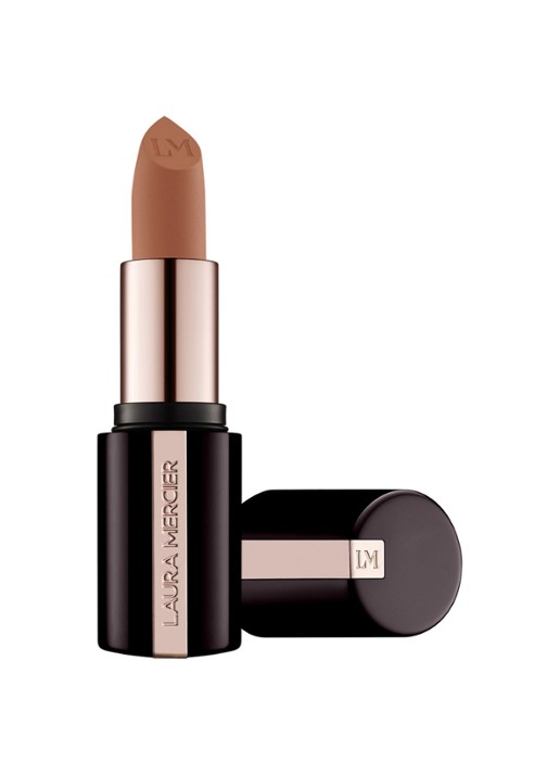 Laura Mercier Caviar Smoothing Matte Lipstick - voorkant 6 142 nude sateen
