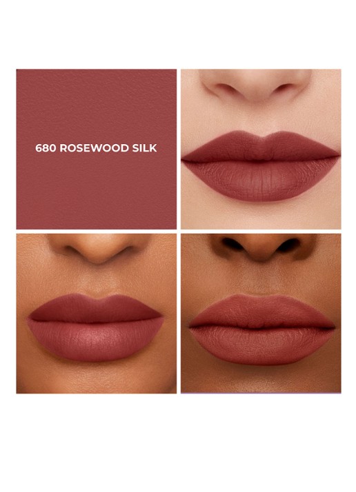 Laura Mercier Caviar Smoothing Matte Lipstick - detail 5 680 rosewood silk