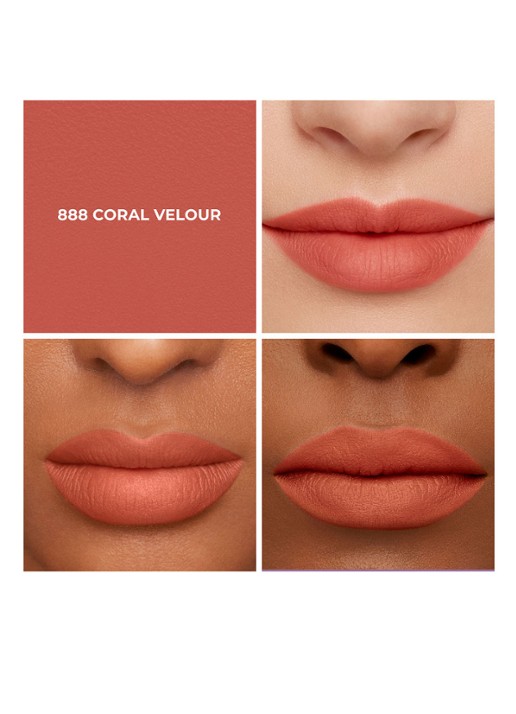 Laura Mercier Caviar Smoothing Matte Lipstick - detail 3 888 coral velour