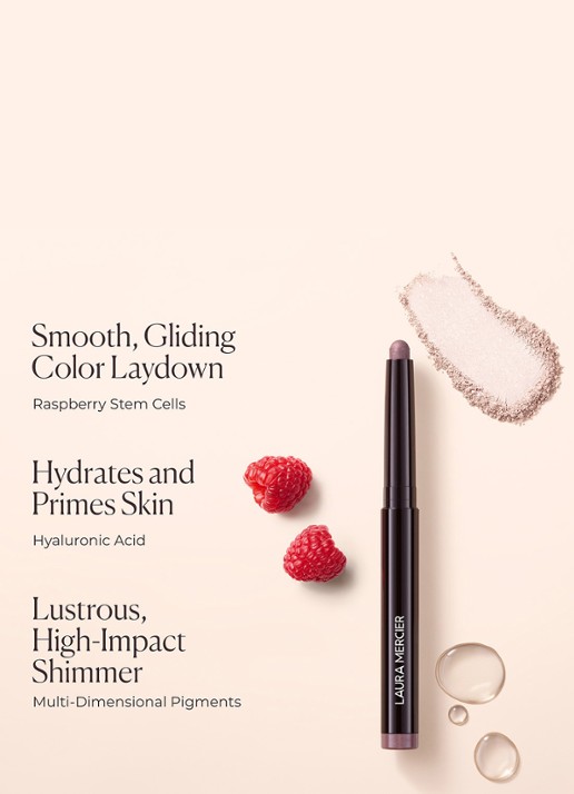 Laura Mercier Caviar Stick Eye Shadow - oogschaduwstick - detail 7 strike a rose