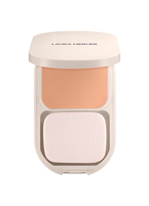 Laura Mercier Real Flawless Feather Matte Powder Foundation - voorkant 2n affogato