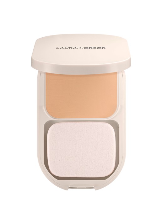 Laura Mercier Real Flawless Feather Matte Powder Foundation - voorkant 6 2w crème caramel