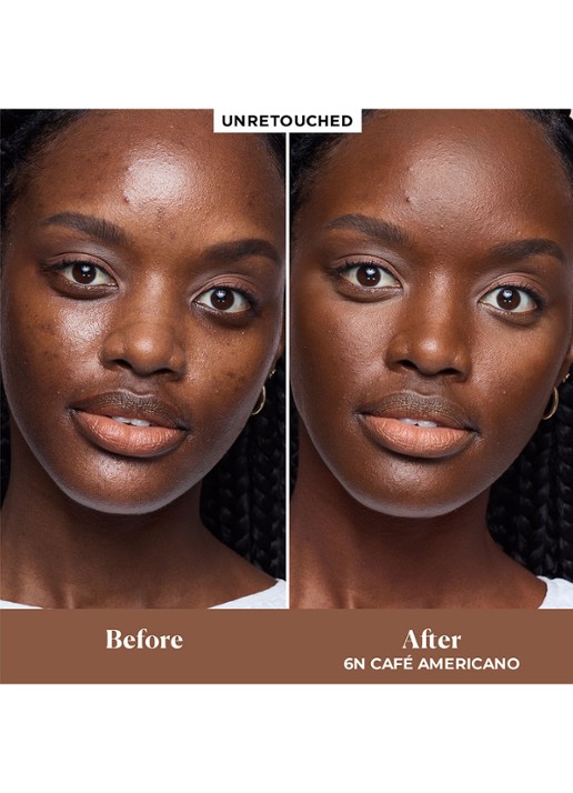 Laura Mercier Real Flawless Feather Matte Powder Foundation - detail 2 6n café americano
