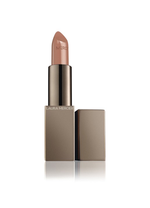 Laura Mercier Rouge Essentiel Silky Crème Lipstick - voorkant brun pâle