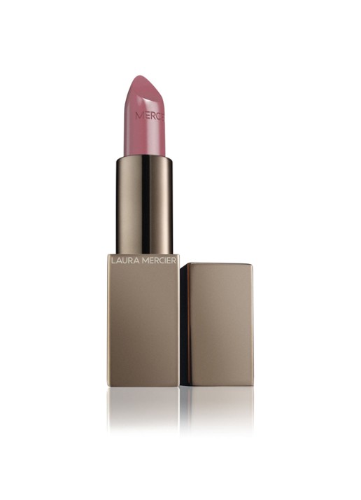 Laura Mercier Rouge Essentiel Silky Crème Lipstick - voorkant 3 à la rose
