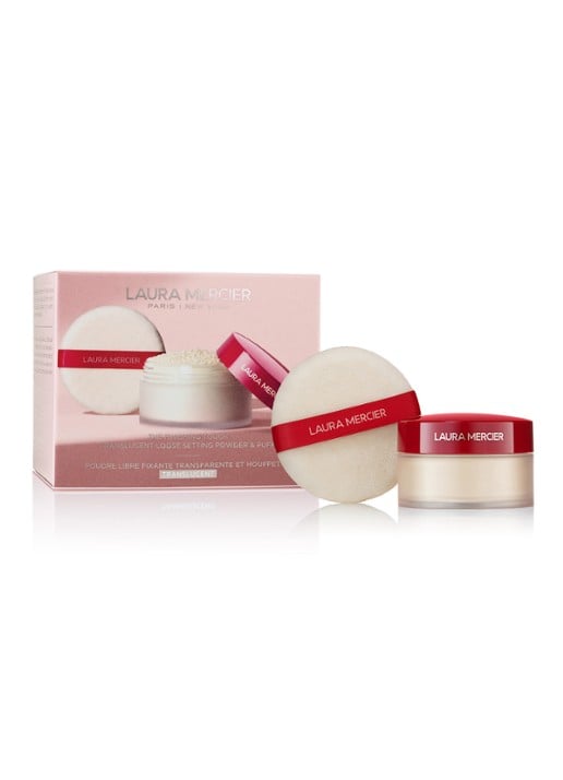 Laura Mercier The Finishing Touch Translucent Loose Setting Powder Ultra-Blur & Puff - make-up set