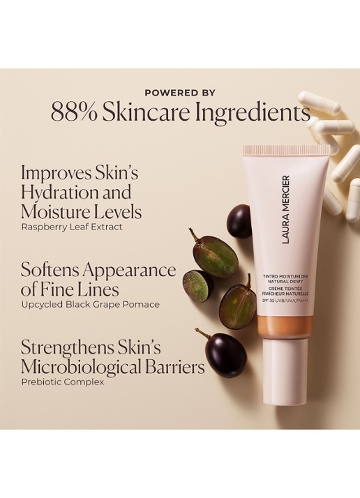 Laura Mercier Tinted Moisturizer Natural Dewy - getinte dagcrème  - detail 6 2c oak